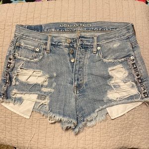 American Eagle jean shorts